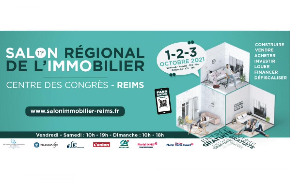 Salon De L'immobilier à Reims (51100) du 01/10/2021 au 03/10/2021
