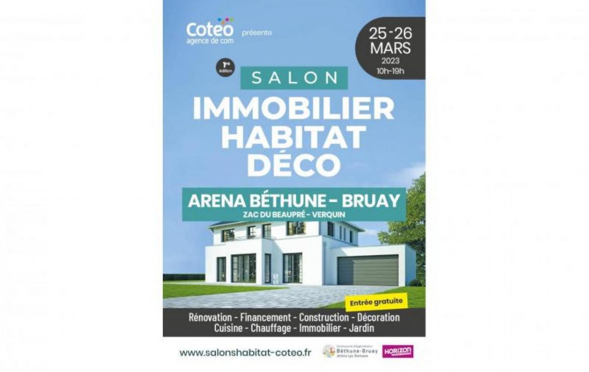 Salon De L'habitat à Béthune (62400) les 25/03/2023 et 26/03/2023
