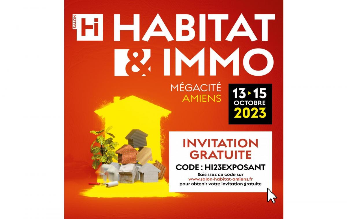 Salon De L'habitat Et De L'immobilier à Amiens (80000) du 13/10/2023 au 15/10/2023