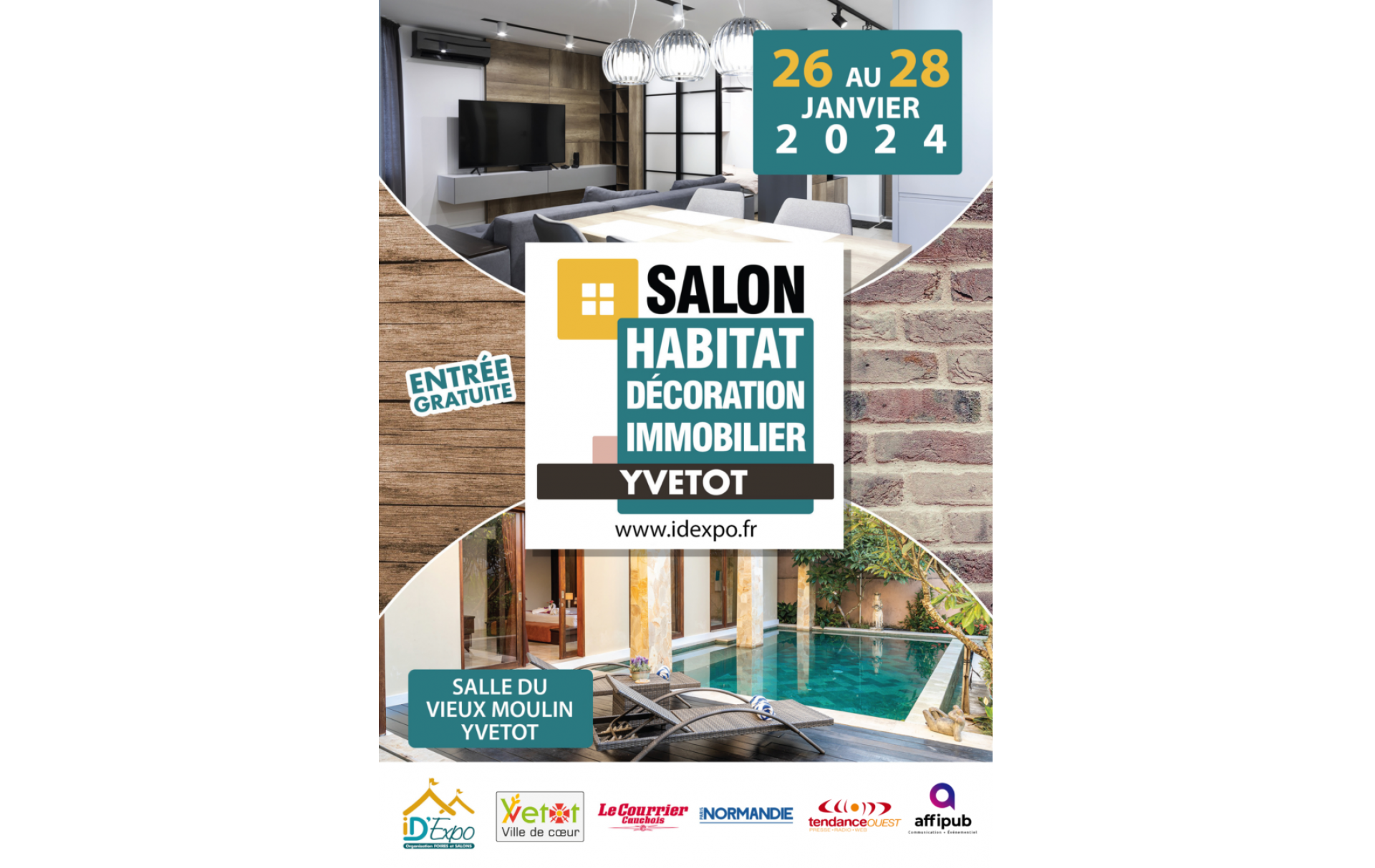 Salon De L'habitat à Yvetot (76190) du 26/01/2024 au 28/01/2024