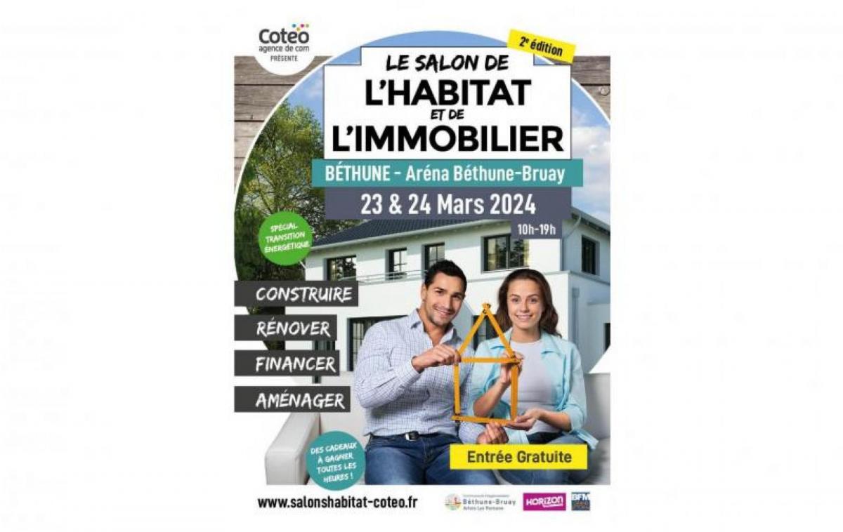 Salon De L'habitat à Béthune (62400) les 23/03/2024 et 24/03/2024