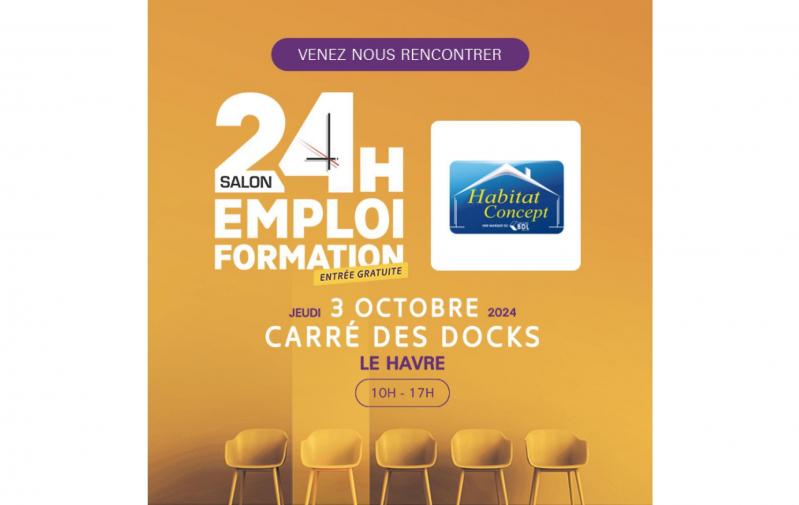 Salon De L'emploi Et La Formation à Le Havre (76600) le 03/10/2024