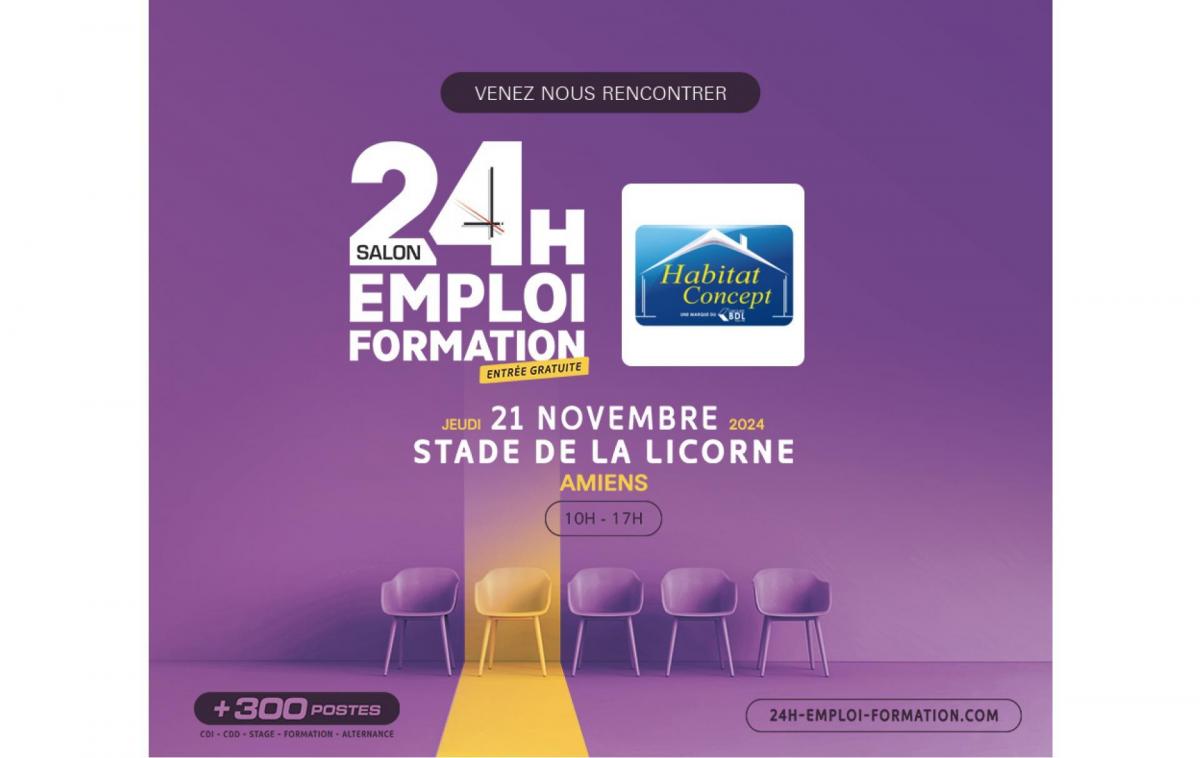 Salon De L'emploi Et La Formation à Amiens (80000) le 21/11/2024