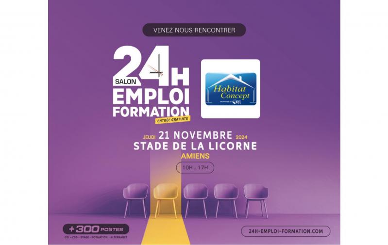 Salon De L'emploi Et La Formation à Amiens (80000) le 21/11/2024