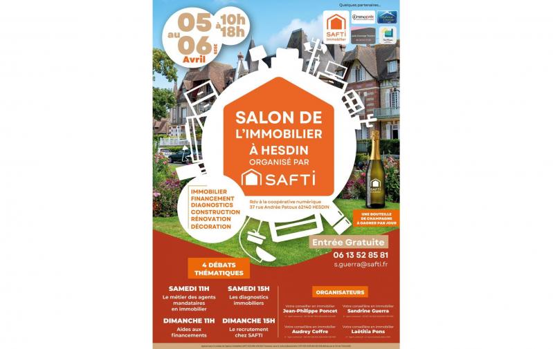 Salon De L'immobilier à Hesdin (62140) les 05/04/2025 et 06/04/2025