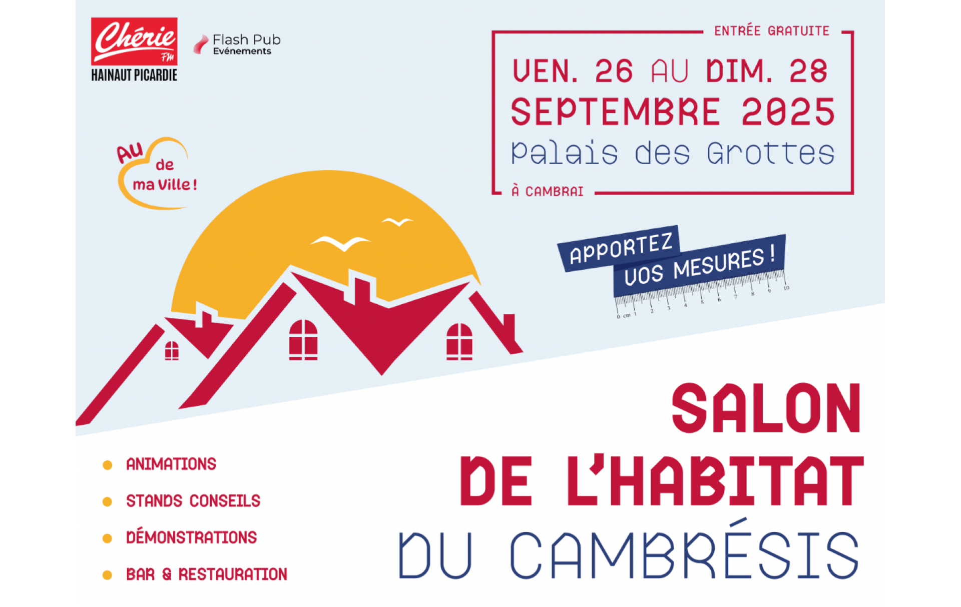 Salon De L'habitat à Cambrai (59400) du 26/09/2025 au 28/09/2025