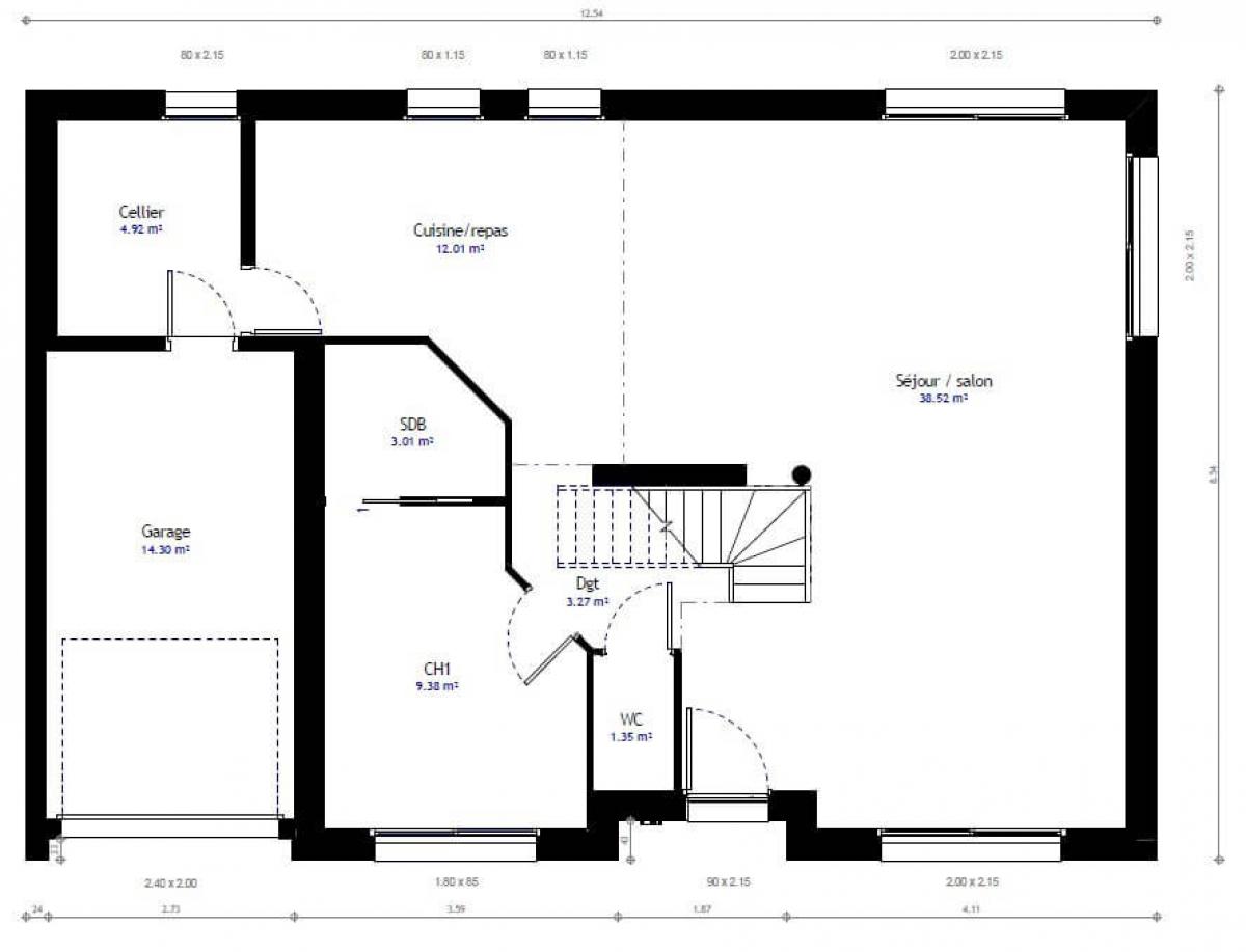 4 Chambres Modèle Habitat Concept 53