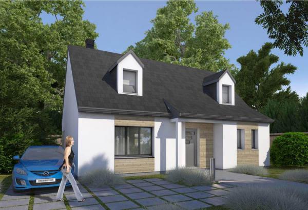 Plan maison 4 chambres RP 04