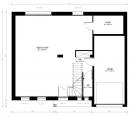 Plan de maison traditionnelle à étage 94m² 3 chambres avec garage n°12 - Rez-de-chaussée