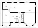 Plan maison à étage contemporaine n°66 - rez-de-chaussée