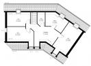 Plan maison contemporaine à étage en angle 137m² 4 chambres n°71 - étage