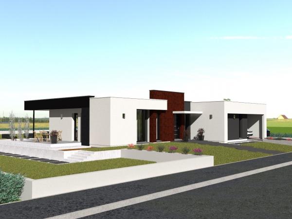 Maison d'Architecte de plain-pied - avant