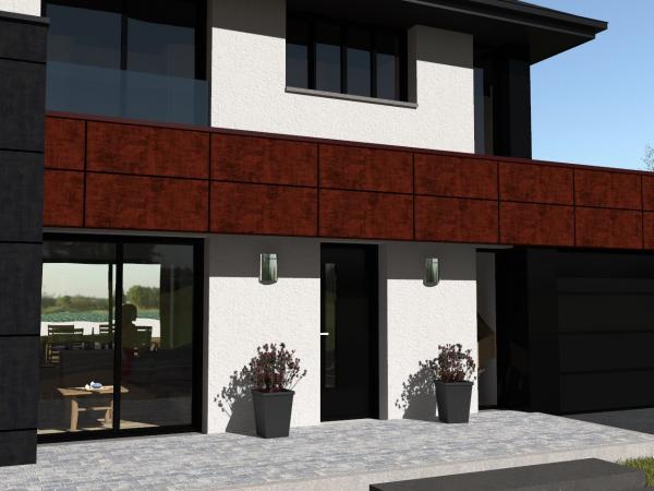 Maison R+1 à étage d'Architecte - entrée