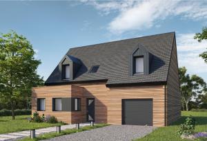 Plan maison 3 chambres HC Bois 5