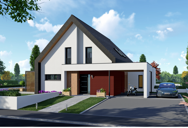 Plan maison 4 chambres LDLM HARMONIE 02