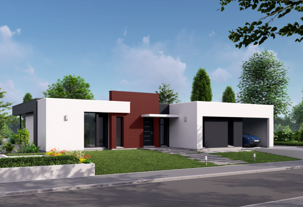 Plan maison 3 chambres LDLM SERENITE 02