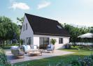 Facade arriere vue jardin maison individuelle a etage FAMILY HOME 150 - Groupe BDL