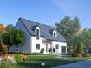 Facade avant  maison individuelle de plain pied FAMILY HOME 136 Groupe BDL