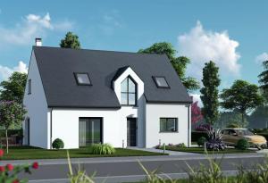 Plan maison 3 chambres HC FAMILY 74B