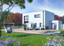 Facade arriere vue jardin maison individuelle a etage R+1 - FAMILY HOME 146 - Groupe BDL