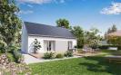 Facade arriere vue jardin maison individuelle de plain pied - FAMILY HOME 92 - Groupe BDL