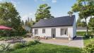 Facade arriere vue jardin maison individuelle de plain pied - FAMILY HOME 93 - Groupe BDL