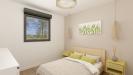 Vue interieure 1 chambre maison individuelle de plain pied FAMILY HOME 132 Groupe BDL