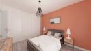 Vue interieure chambre 1 maison individuelle a etage R+1 - FAMILY HOME 144 - Groupe BDL