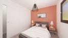 Vue interieure chambre  maison individuelle a etage R+1 - FAMILY HOME 142 - Groupe BDL