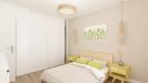 Vue interieure chambre maison individuelle de plain pied - FAMILY HOME 131 Groupe BDL