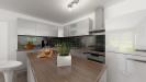 Vue interieure cuisine  maison individuelle de plain pied FAMILY HOME 136 Groupe BDL