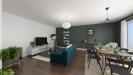 Vue interieure sejour maison individuelle a etage FAMILY HOME 113 Groupe BDL