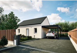 Plan maison 2 chambres HC FLEX HOME 4