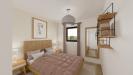 Vue interieure 1 chambre maison individuelle de plain pied FAMILY HOME 132 Groupe BDL