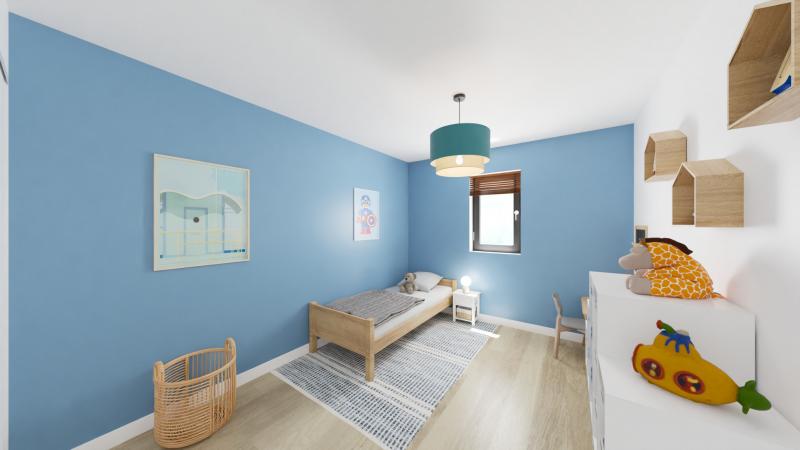 Vue interieure 2 chambres maison individuelle a etage R+1 - FAMILY HOME 144 - Groupe BDL