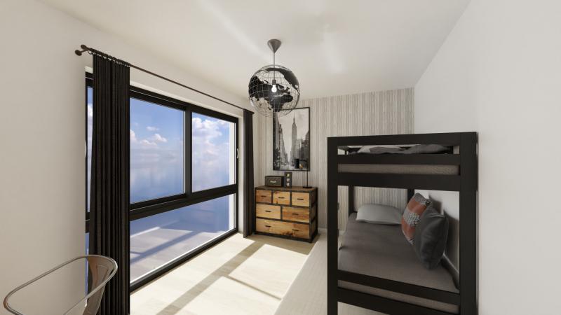Vue interieure 2 chambres maison individuelle a etage R+1 - FAMILY HOME 146 - Groupe BDL
