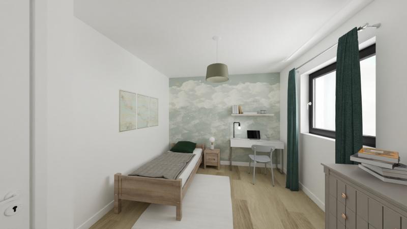 Vue interieure 4 chambres  maison individuelle a etage R+1 - FAMILY HOME 142 - Groupe BDL