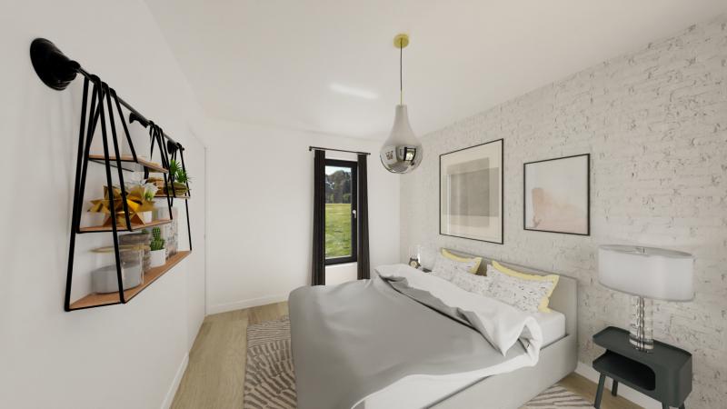 Vue interieure chambre maison individuelle a etage R+1 - FAMILY HOME 146 - Groupe BDL