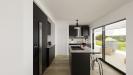 Vue interieure cuisine maison individuelle a etage R+1 - FAMILY HOME 146 - Groupe BDL