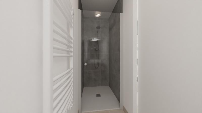 Vue interieure salle de bains  1maison individuelle a etage R+1 - FAMILY HOME 142 - Groupe BDL