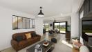 Vue interieure sejour maison individuelle a etage R+1 - FAMILY HOME 146 - Groupe BDL