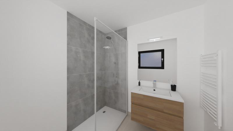 Vue intreieure salle de bains  maison individuelle a etage R+1 - FAMILY HOME 148 - Groupe BDL