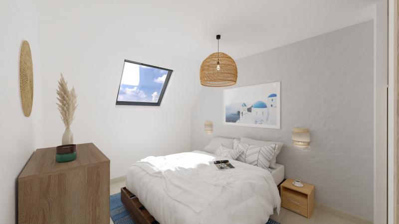 VUE INTERIEURE CHAMBRE 1 - maison individuelle 3 chambres  FH152 Groupe BDL