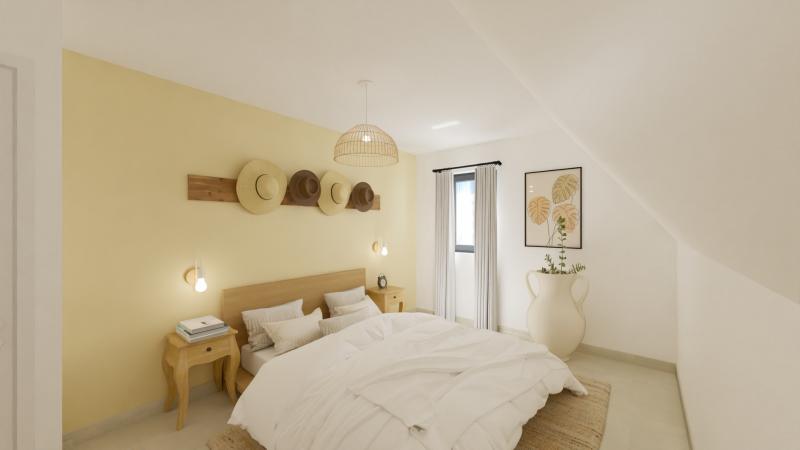 VUE INTERIEURE CHAMBRE 3  maison individuelle 3 chambres  FH152 Groupe BDL