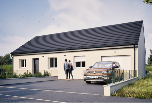 Plan maison 3 chambres HC Baya