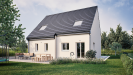 Facade arriere maison inviduelle a etage gamme locative GAYA - GROUPE BDL