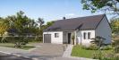 Facade avant maison individuelle de plain pied - FAMILY HOME 09 Groupe BDL