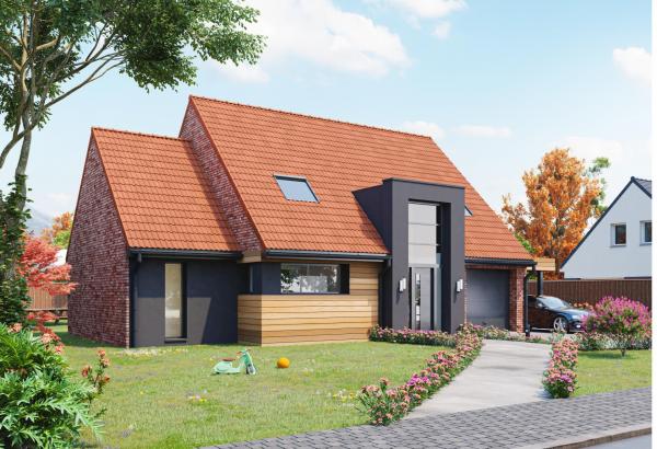 Plan maison 4 chambres Lesmaisons.com FAMILY 156