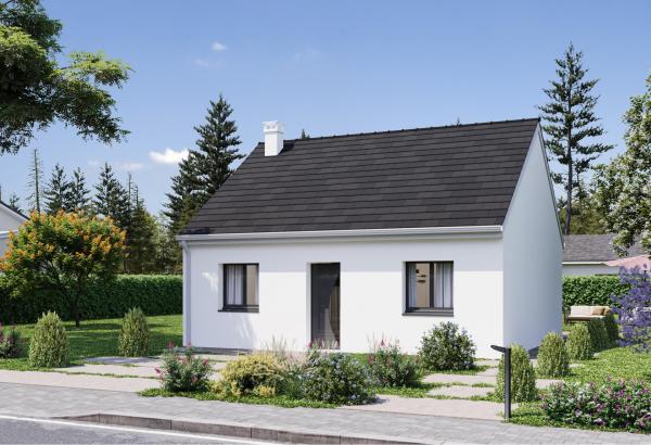 Plan maison 1 chambre Lesmaisons.com FAMILY 96
