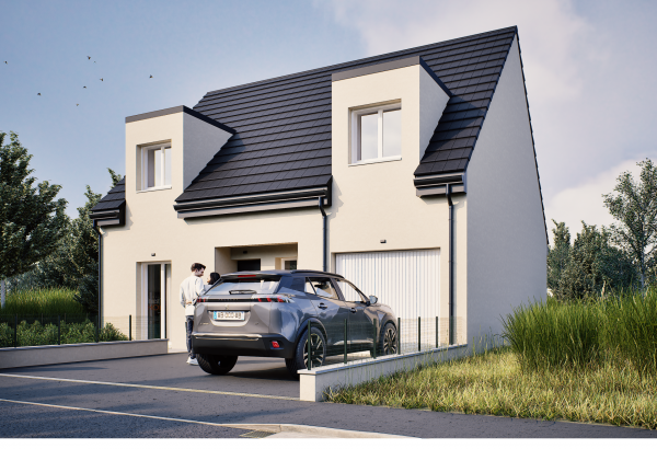 Plan maison 4 chambres Lesmaisons.com Gaya